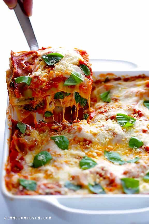 Homemade 10-Minute Spinach Lasagna