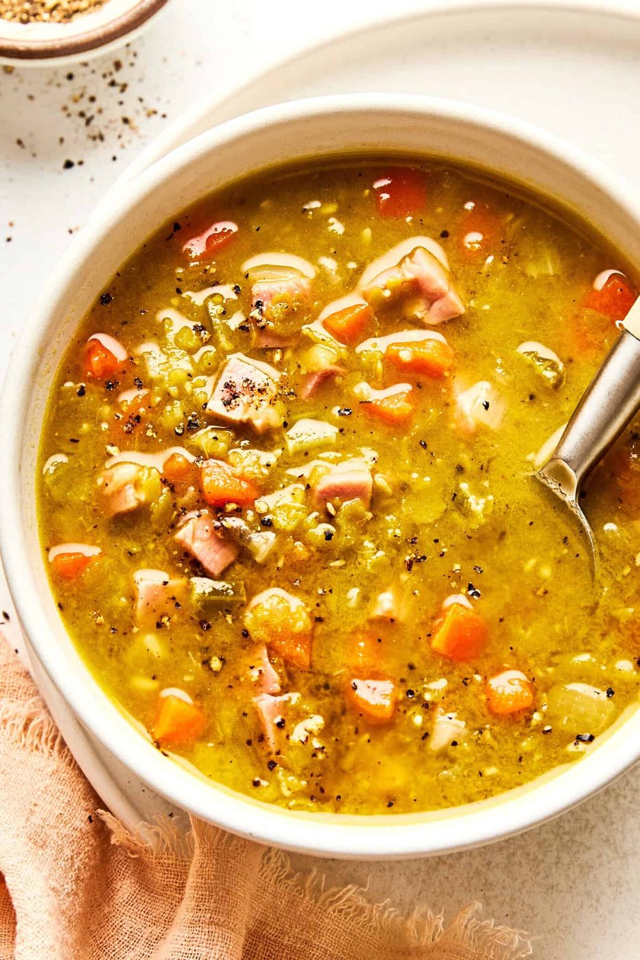 Split Pea Soup with Ham at home