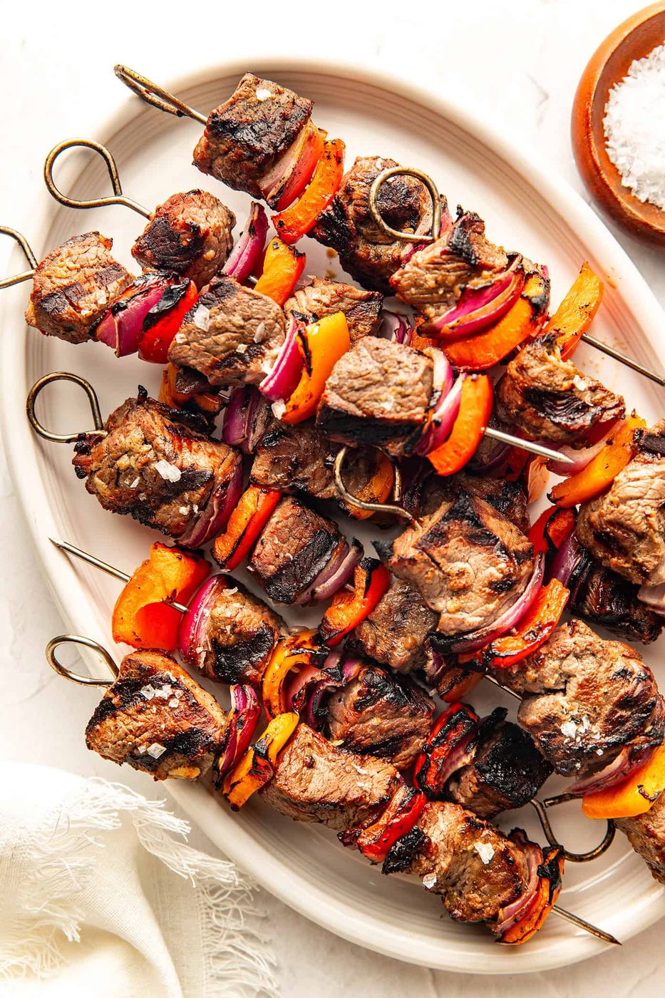 Homemade Grilled Steak Skewers