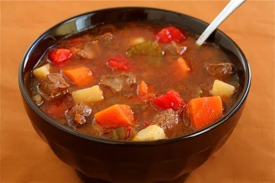 Steak Soup at home