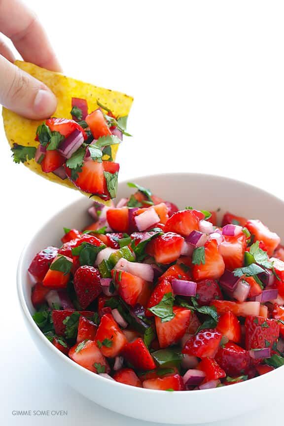 Homemade 5-Ingredient Strawberry Salsa