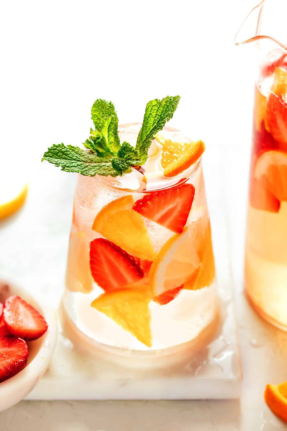 Homemade Strawberry Sangria