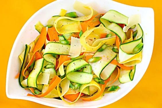 Summer Vegetable “Ribbon” Salad