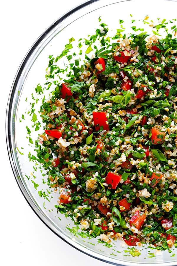 Tabbouleh at home