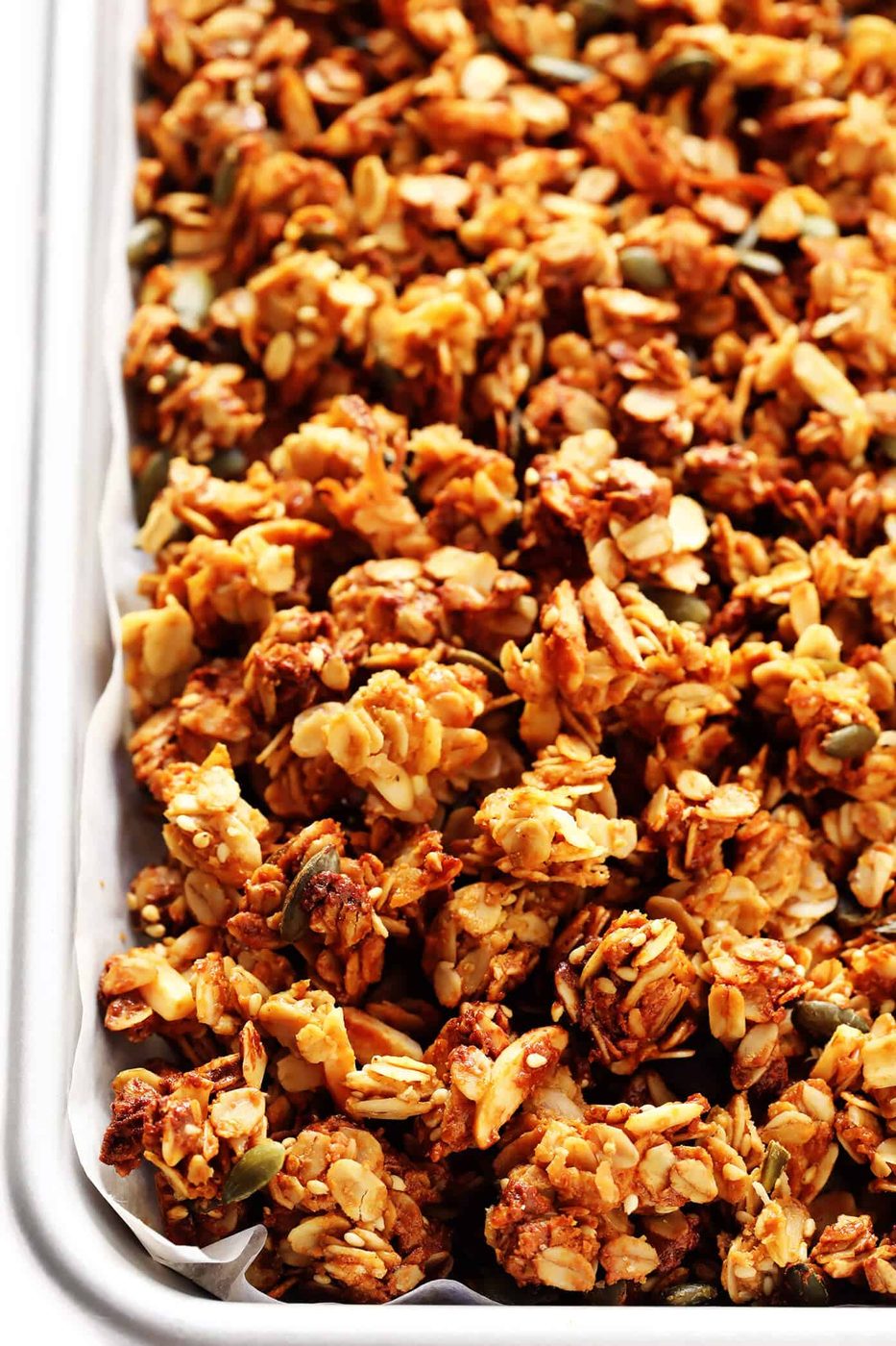 Homemade Tahini Granola