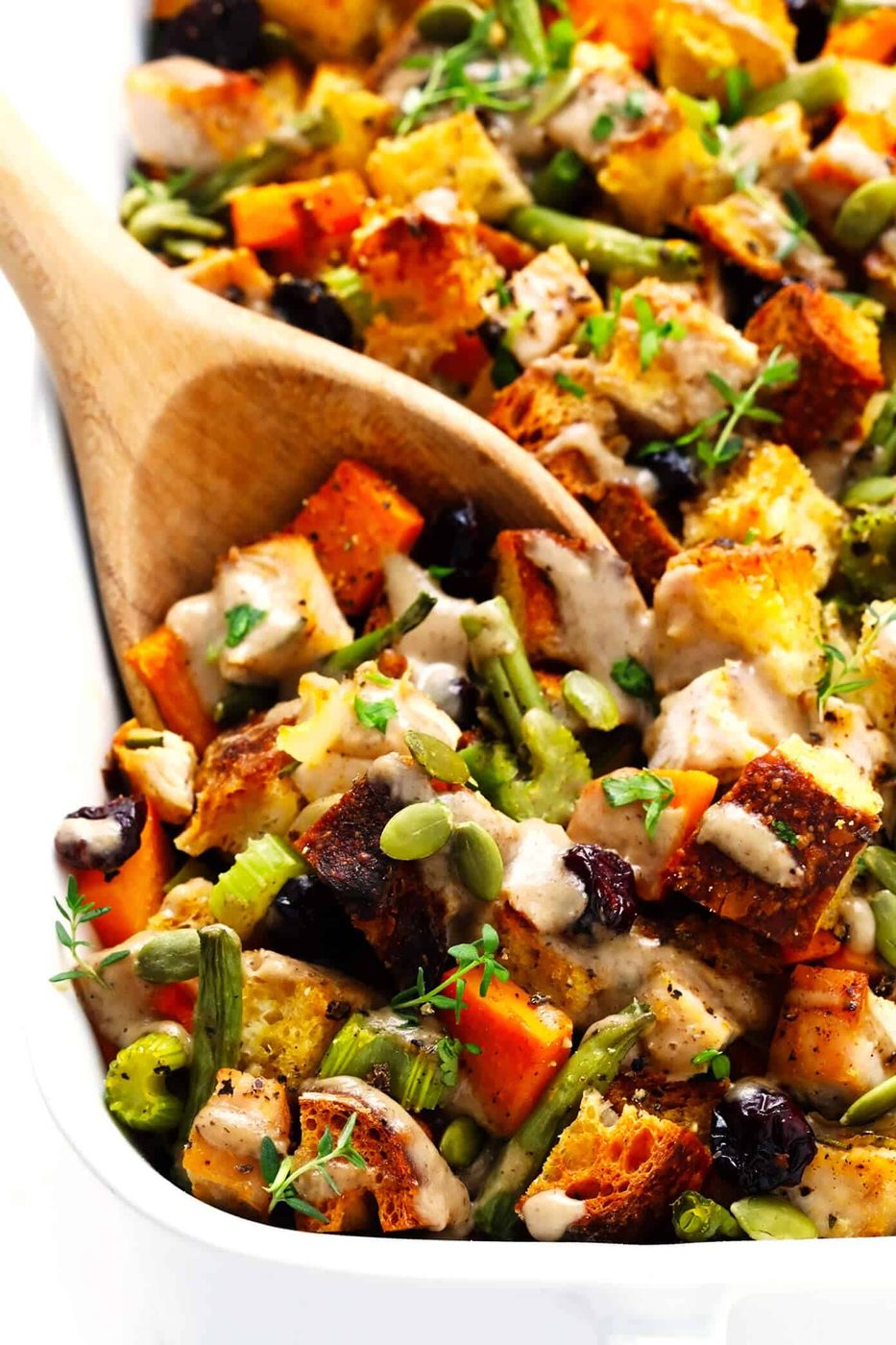Homemade All-In-One Thanksgiving Casserole