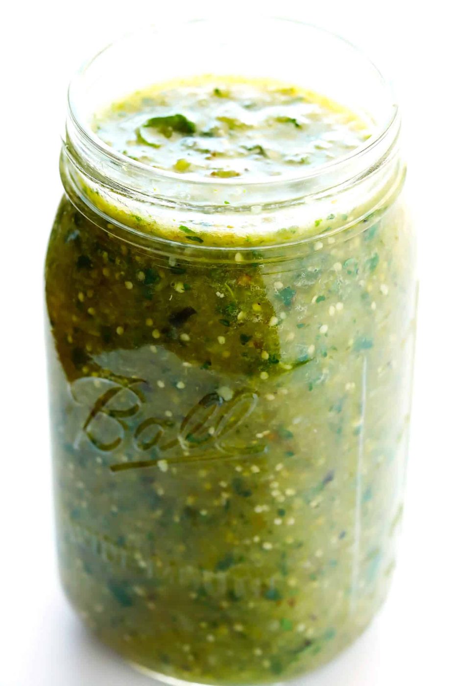Homemade Tomatillo Salsa Verde
