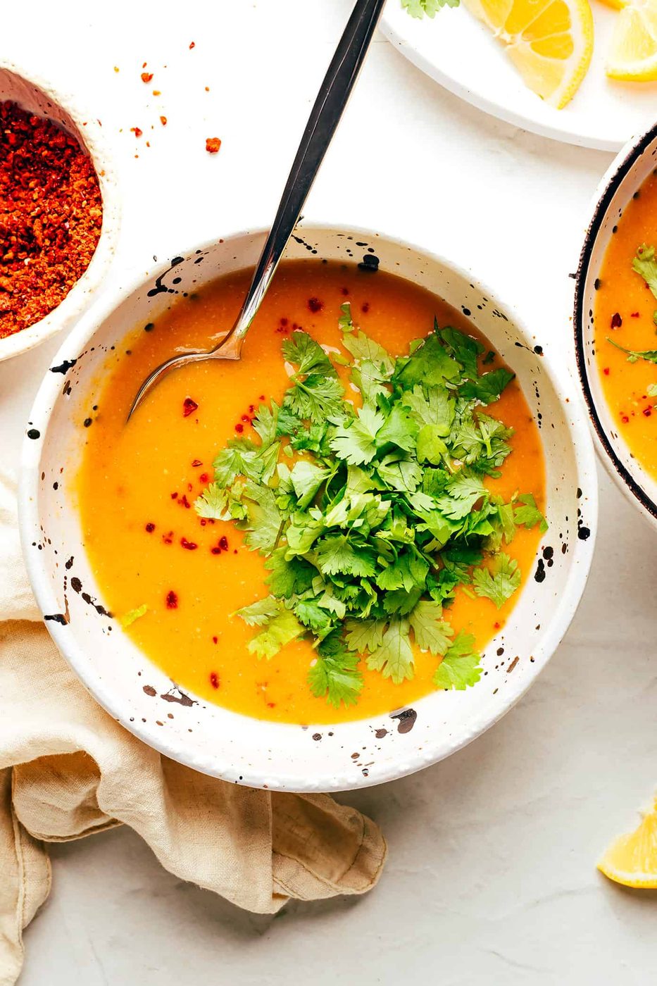 Turkish Lentil Soup at home