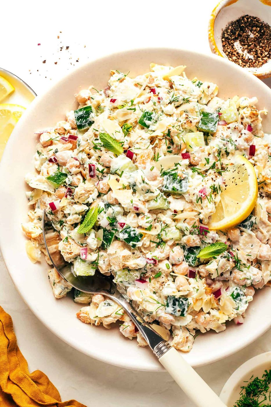 Homemade Tzatziki Chicken Salad
