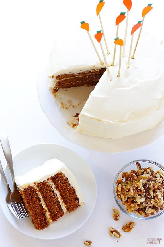 Homemade Vegan Gluten-Free Carrot Cake