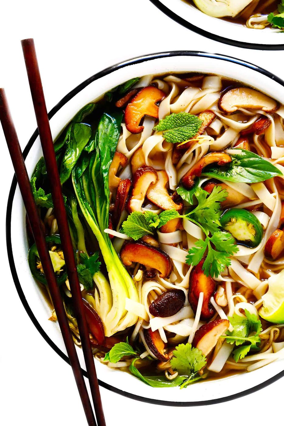Homemade Vegan Pho (Vietnamese Noodle Soup)