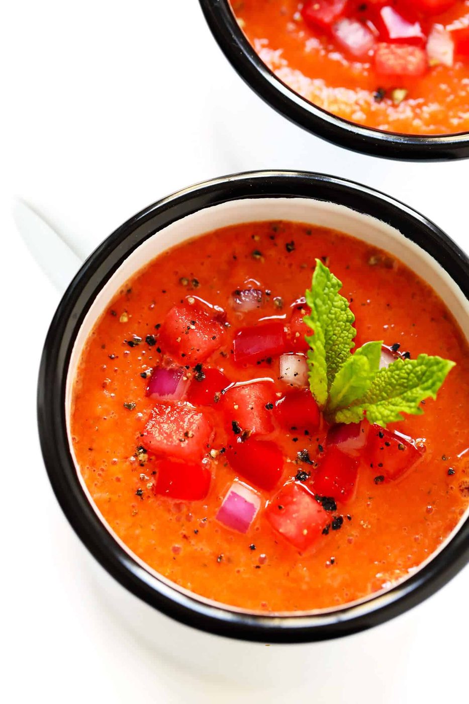 Homemade Watermelon Gazpacho