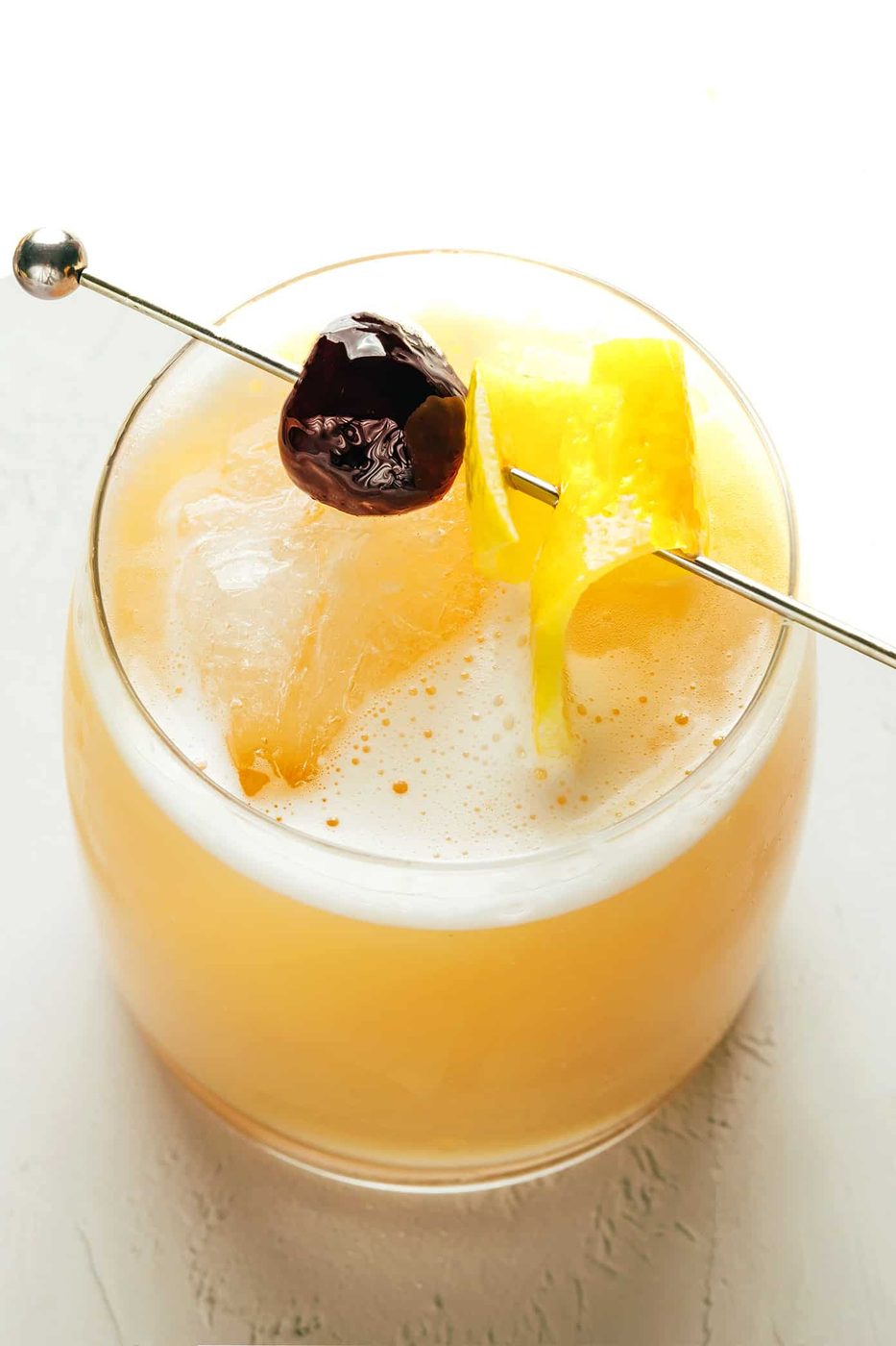 Homemade Whiskey Sour