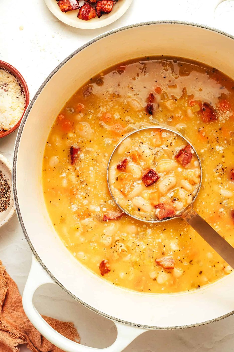 White Bean Soup at home
