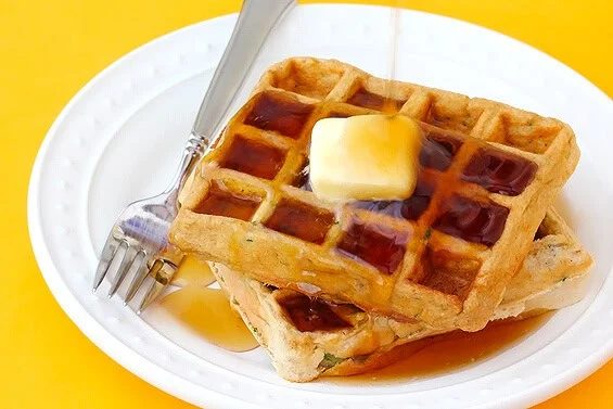 Zucchini Waffles