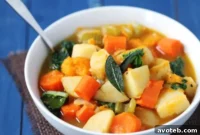 Hearty Slow Cooker Root Vegetable Stew