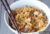 Golden Pork Fried Rice