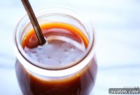 Effortless Microwave Caramel Sauce