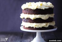 Decadent Guinness Chocolate Cake with Cream Cheese Frosting