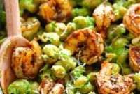 Smoky Blackened Shrimp with Vibrant Pesto Pasta
