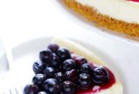 Featherlight Blueberry Cheesecake