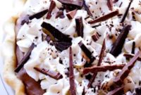 Velvety French Chocolate Silk Pie