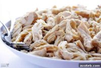 Effortless Slow Cooker Pulled Chicken