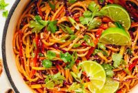 Vibrant Peanut Noodles