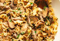 Rich and Creamy Beef Stroganoff