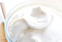 Fluffy Coconut Whipped Cream