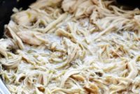 Zesty Slow Cooker Salsa Verde Chicken
