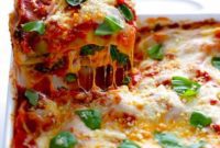 Express Spinach Lasagna