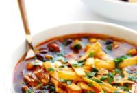 Effortless Crock-Pot Chicken Enchilada Soup