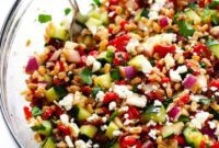 Vibrant Mediterranean Farro Salad