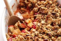 Golden Apple Crumble