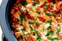 Effortless Slow Cooker Lasagna