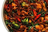 Blazing Thai Drunken Noodles