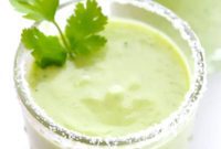 Velvet Avocado Margarita