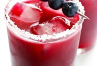 Blueberry Burst Margaritas
