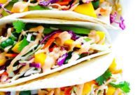 Spicy-Sweet Mango Chipotle Fish Tacos