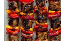 Grilled Korean Steak Skewers