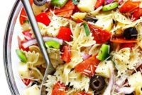 Ultimate Pizza Pasta Salad