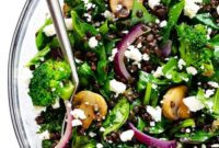 Invigorating Lentil & Spinach Medley