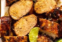 Zesty Ginger Lime Pork Tenderloin