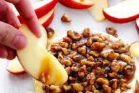Speedy Caramel Apple Brie Bake
