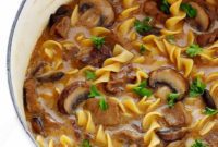 Hearty Beef Stroganoff Soup