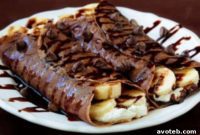 Chocolate Banana Dream Crepes
