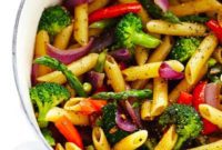 Zesty Balsamic Garden Pasta