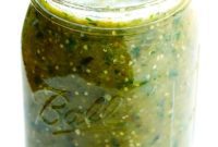 Fresh Zesty Tomatillo Salsa