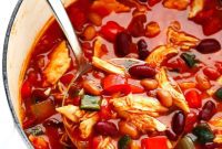 Quick Chipotle Chicken Chili